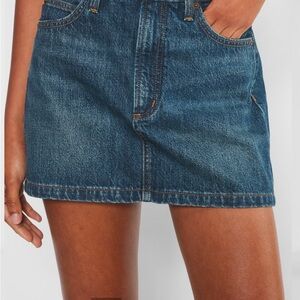 Denim Forum mini skirt